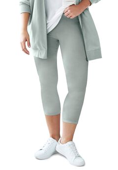 Stretch Knit Capri Legging