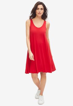 Plus Size Long Red Dresses
