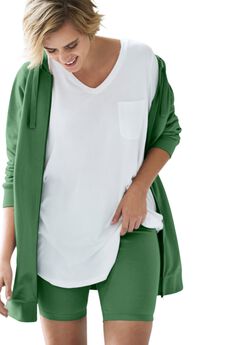 Ellos Studio Stretch Cotton Spandex Bike Shorts