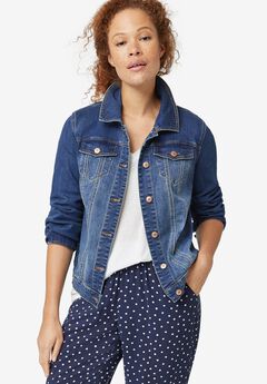 Plus Size Denim Jacket For Winter