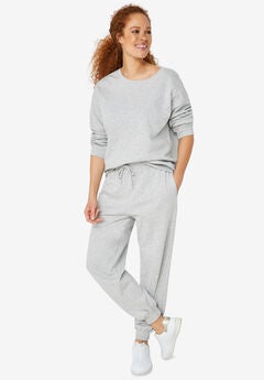 Boxy Fleece Sweatshirt