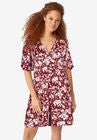 Flutter Sleeve Surplice Romper, FRESH POMEGRANATE PRINT, hi-res image number null