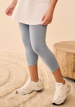Stretch Knit Capri Legging