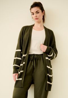 Shaker Stitch Cardigan