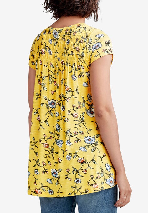 Smocked Tunic, , on-hover image number null