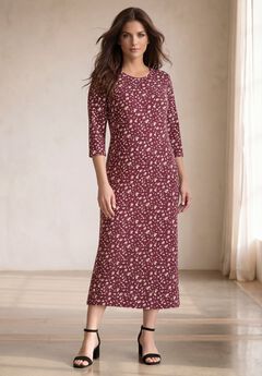 Plus Size Long Sleeve Casual Dresses