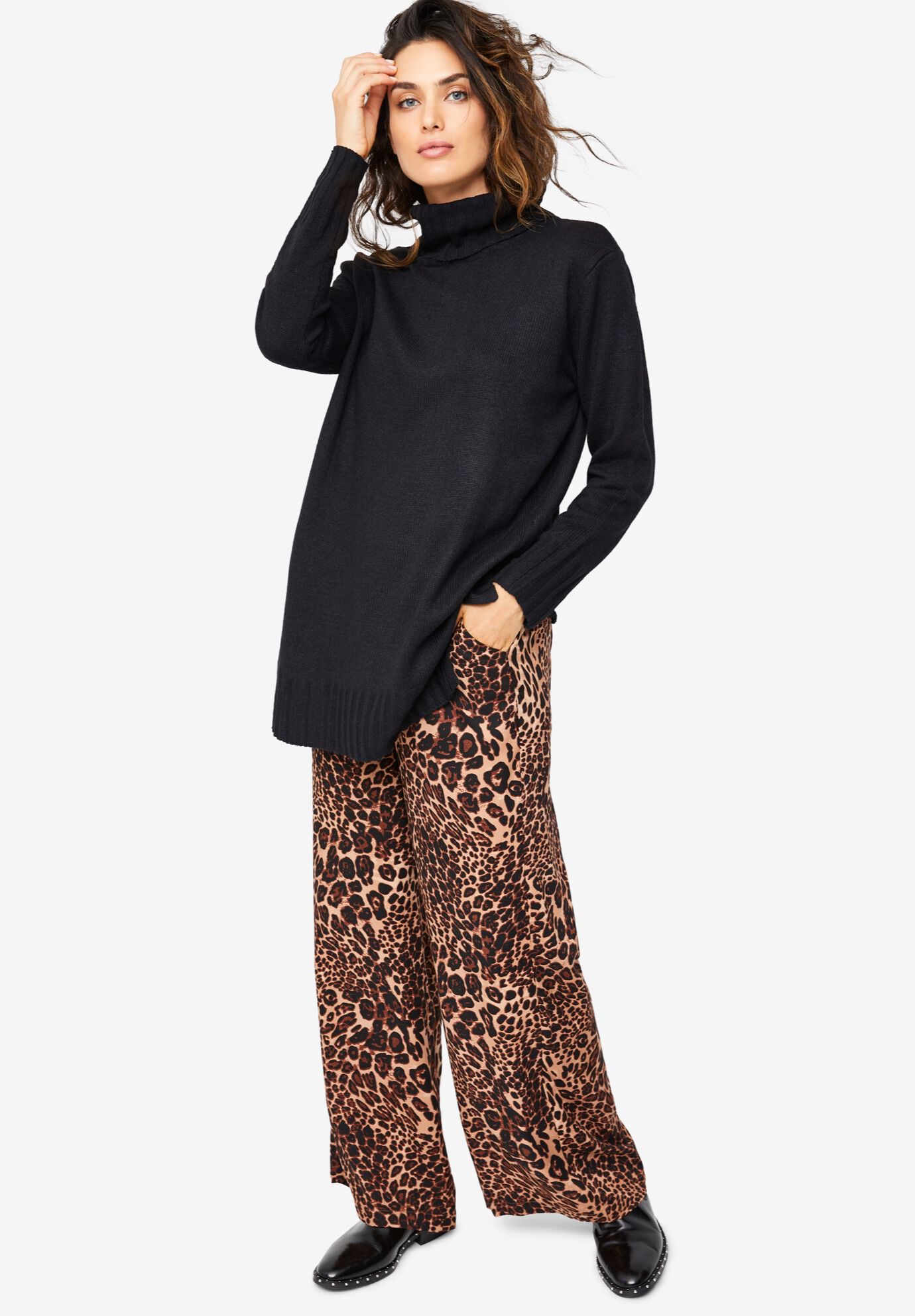 ladies turtleneck tunics