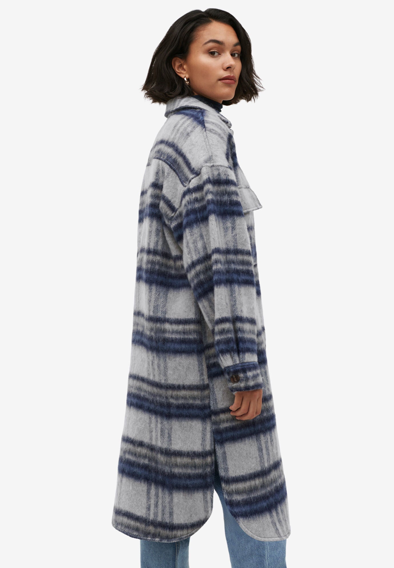 Long 2025 shirt coat