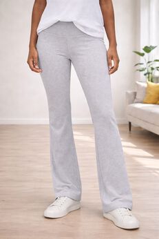 Cotton Spandex Bootcut Leggings