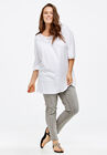 Crochet Trim Tunic, , alternate image number null