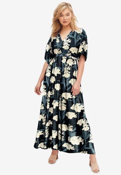 Knit Tie-Back Maxi