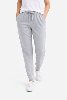 French Terry Drawstring Elastic Waistband Jogger