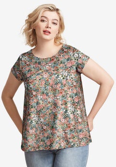 Trapeze Knit Tee