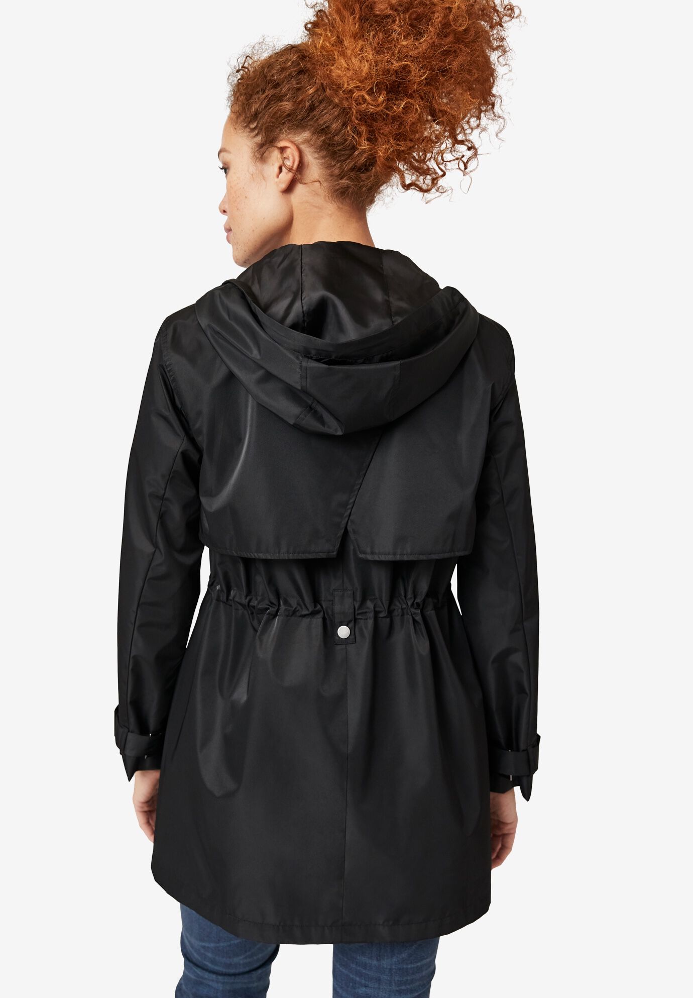 Hooded Anorak Jacket, , alternate image number 3