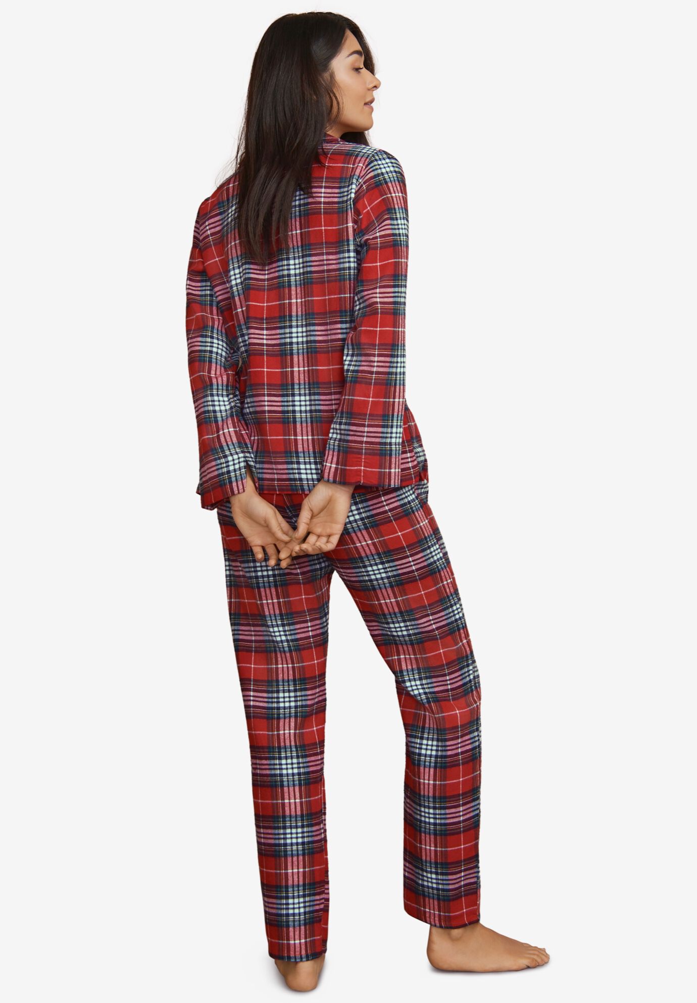 Plus Size Flannel Pajamas for Women