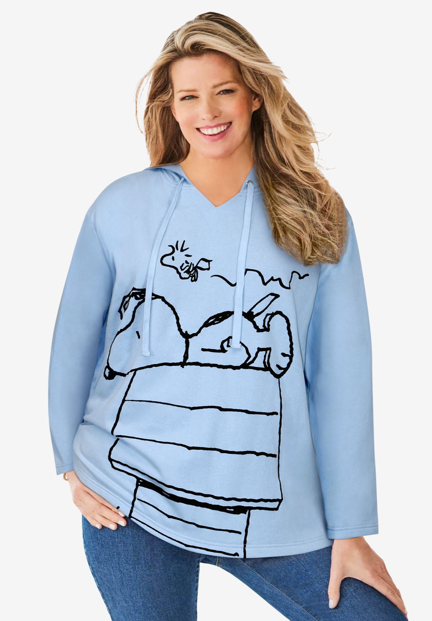 Snoopy hot sale hoodie women's