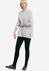 Side Button Turtleneck Sweater, , alternate image number null