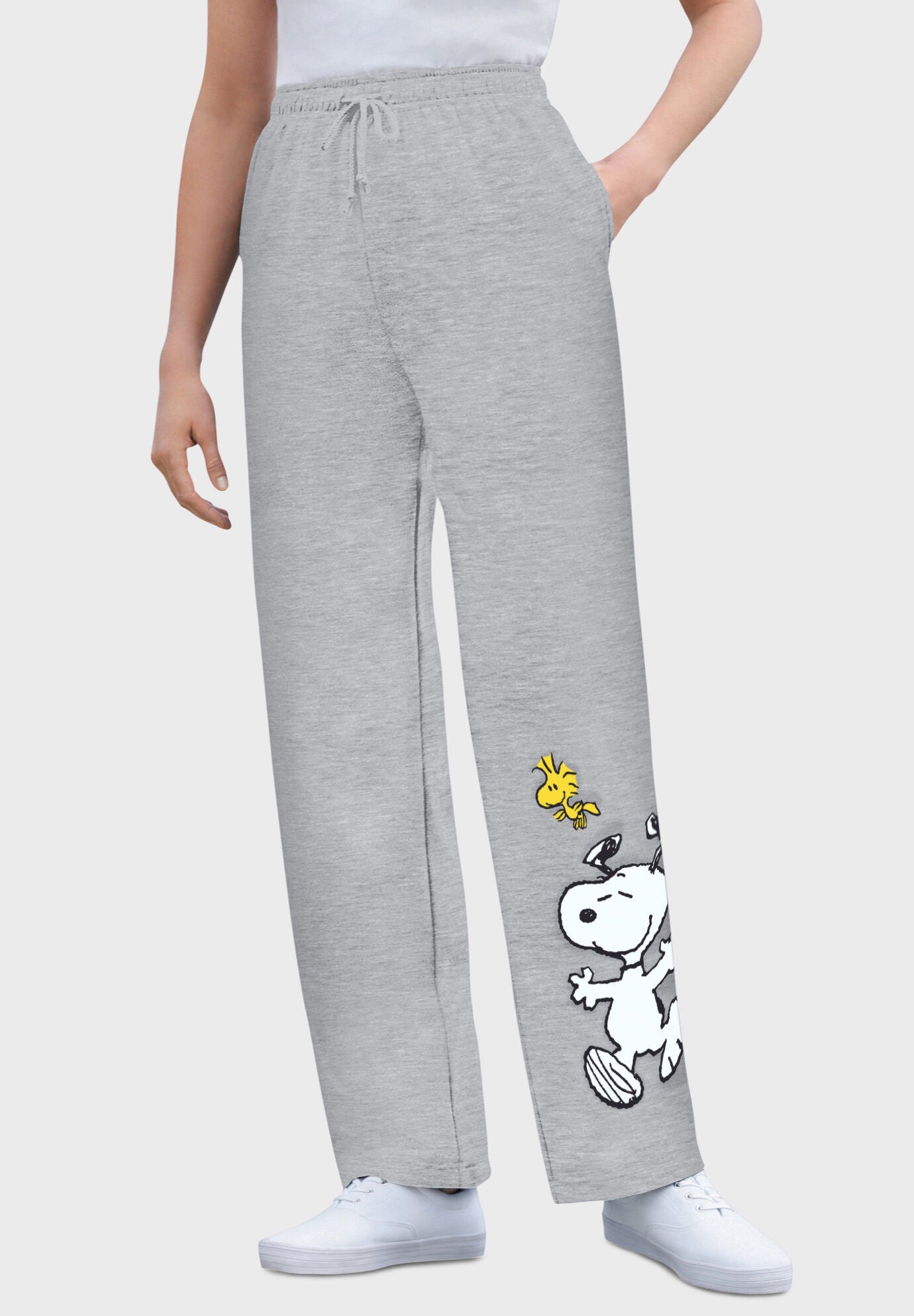 Peanuts Fleece Sweatpants | Woman Within