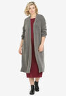 Nolita Duster Cardigan, MEDIUM HEATHER GREY, hi-res image number null