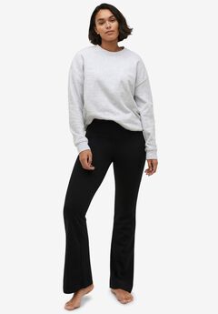 Cotton Spandex Bootcut Leggings