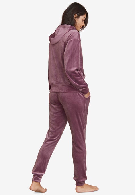 Velour Jogger Pants, , alternate image number null