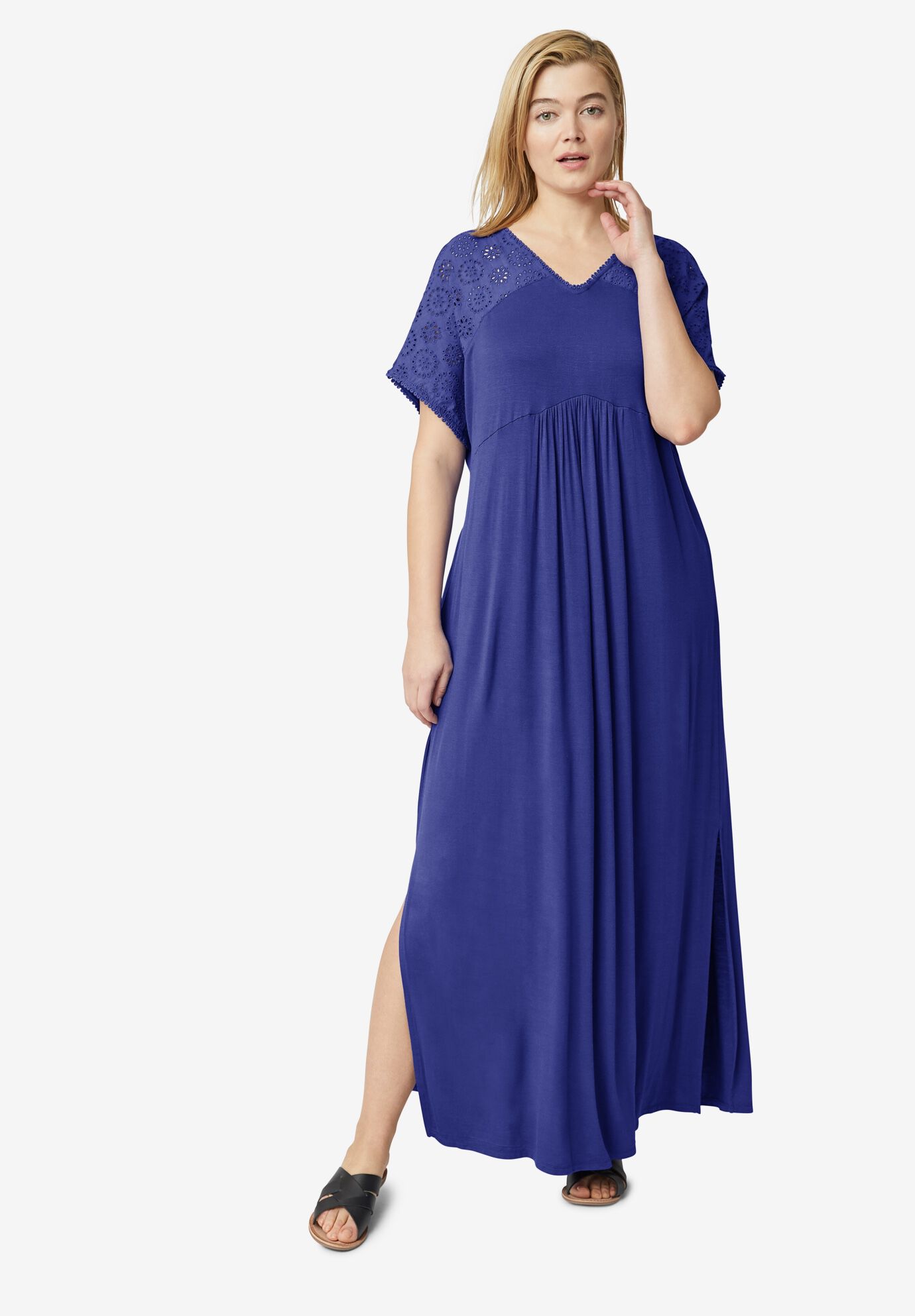 Woman within plus clearance size maxi dresses