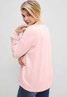 Blouson Sleeve Sweatshirt Tunic, , on-hover image number null