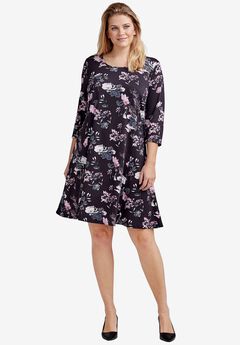 Plus Size Casual Dresses With Sleeves