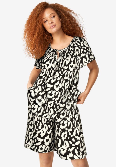 Flowy Long Shorts, , alternate image number null