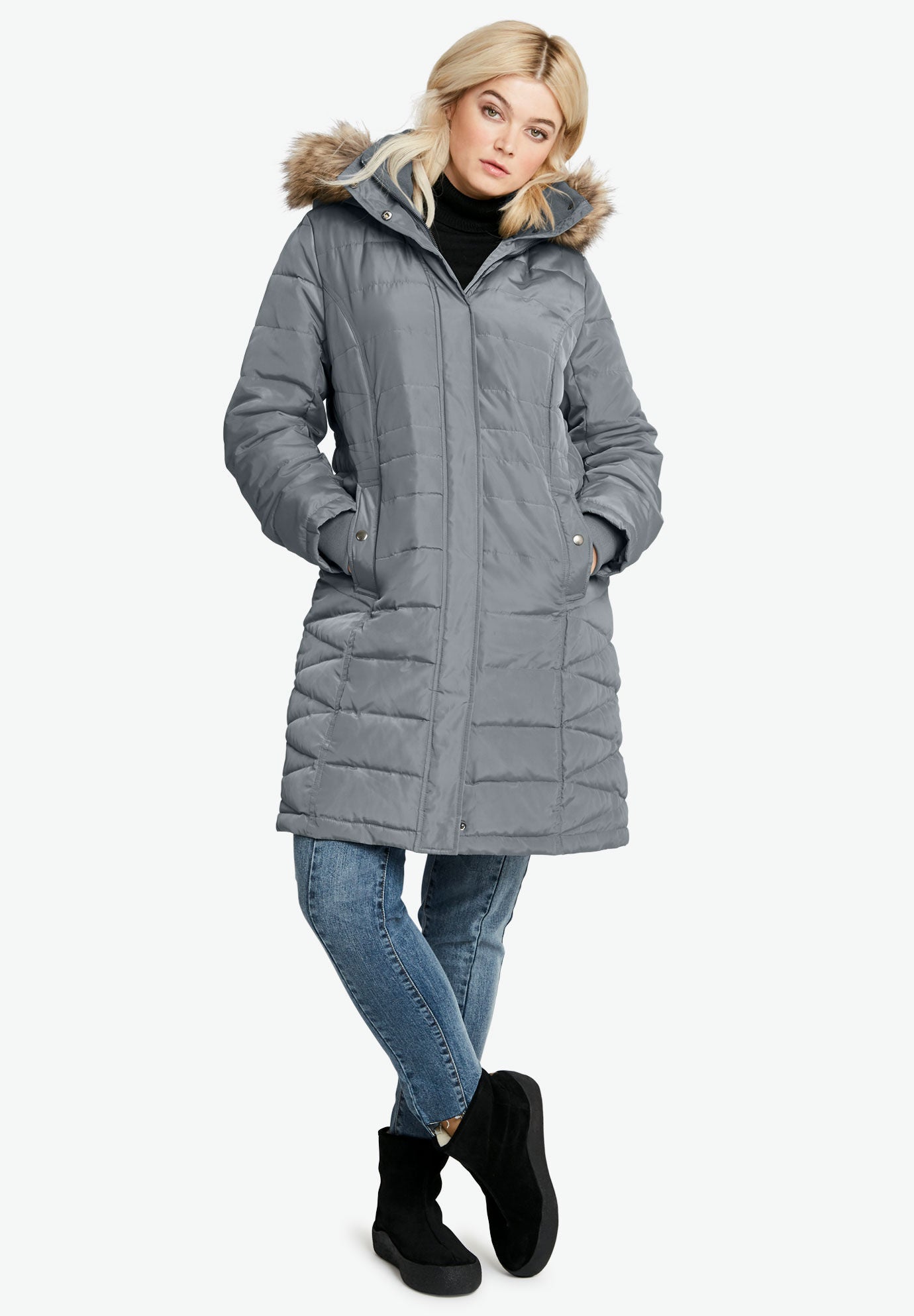 affordable plus size coats