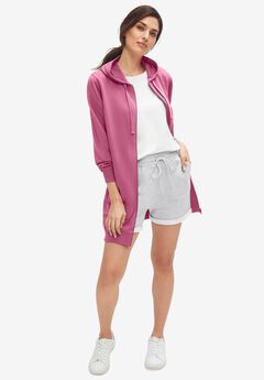 Plus Size Zip Hoodies