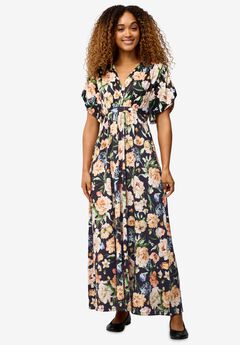 Plus Size Spring Black Dresses