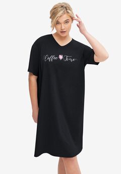 V-Neck Sleep Shirt