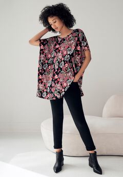 Plus Size Dolman Sleeve Tops