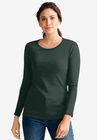 Long Sleeve Tee, DEEP EMERALD, hi-res image number null