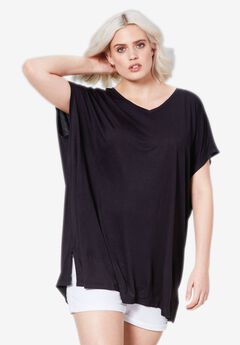 Plus Size Dolman Sleeve Tops