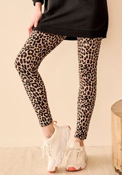 Cotton Spandex Full Length Leggings