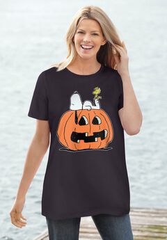 Peanuts Snoopy Pumpkin Halloween Tee