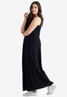 Sleeveless Knit Maxi Dress, , on-hover image number null