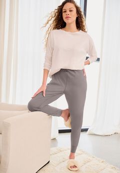 Cotton Spandex Jogger Pull On Pants