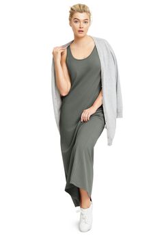 Sleeveless Knit Maxi Dress