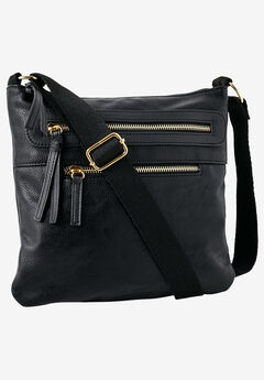 Multi-Zip Crossbody Bag