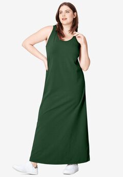 Sleeveless Knit Maxi Dress