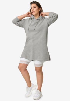 Lace Hem Bike Shorts