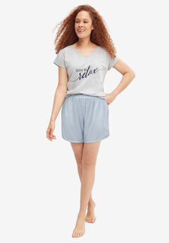 Cotton Sleep Short with Pockets