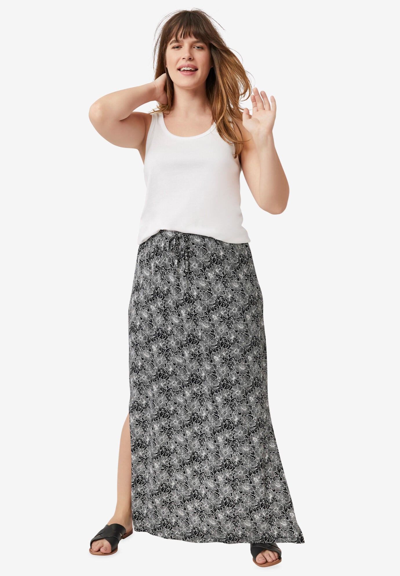 Woman within maxi skirts discount
