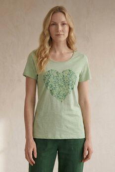 100% Cotton Scoopneck Short Sleeve Graphic Tee