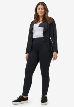 High-Waist Skinny Jeans
