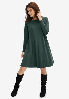 Knit Trapeze Dress