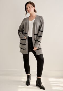 Shaker Stitch Cardigan